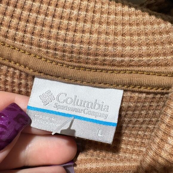 Columbia Women's Tan Cowl Neck Sweater - Picture 4 of 4